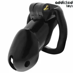Addicted Toys Locked Midnight Cell Anatomski Kavez Veličina L Crni 107 mm