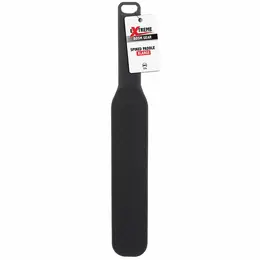 HIDDEN DESIRE Extreme Spiked Paddle XL Black Silicone 35cm