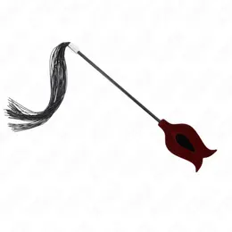 KINK Ružičasti Silikonski Bič sa Resama 45 cm – Elegantan Dizajn, Premium Materijal