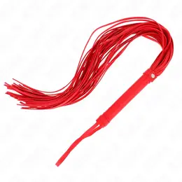 KINK Crveni mekani PVC bič 70cm - fleksibilni dodatak za udarce