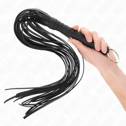 KINK Bič sa prstenom 65cm - izdržljivi alat za udarce sa više repova