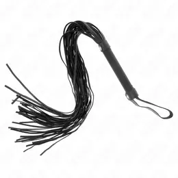 KINK Bič za udarce od veštačke ovčje kože 60cm - mekan dodir, dugačka ručka