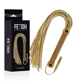 Fetiš Submissive Origen Vegan Kožni Impact Bič 28cm Crni