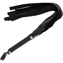 Darkness Crni Bič za Vezivanje 51 cm - Elegantan Dodatak od Veštačke Kože