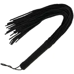 Darkness Crni Bič za Vezivanje 50cm - Izdržljiva Veštačka Koža, Ergonomski Hvat