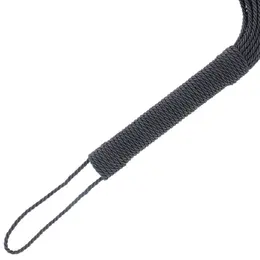 Darkness Crni Bič za Vezivanje 50cm - Izdržljiva Veštačka Koža, Ergonomski Hvat