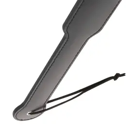 Darkness Crni Fetiš Paddle 34x5cm - Moderni PU Kožni Impact Alat