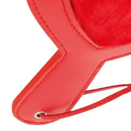 Darkness Fetiš Paddle Crveni sa Šiljcima 19x15 cm - Izdržljiv Sintetički Materijal