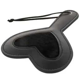 Darkness Crni Velur Paddle sa Šiljcima 19x15cm - Premium Izdanje