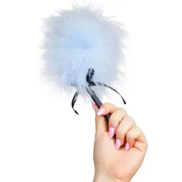 SecretPlay Light Blue Marabou Feather Touch Accessory