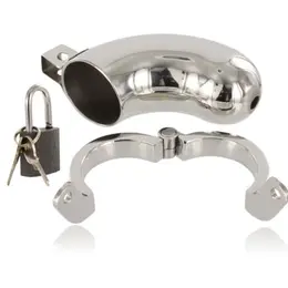 METAL HARD BRIG Sigurni Sistem Čednosti od Nerđajućeg Čelika sa Prstenovima 40/45/50mm
