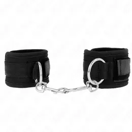 KINK Podesive Crne Lisice za Ručne Zglobove 18-35 cm x 6 cm - Udobnost i Sigurnost