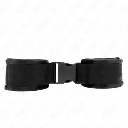 KINK Najlonske Podesive Lisice za Ručne Zglobove Crveno-Crne 25-35cm x 6cm