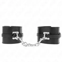 KINK Deluxe podesive trake za ruke sa bravom, crne, 14.5-21 cm x 6 cm