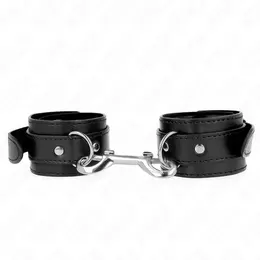 Kink podesive crne lisice za ruke, 17-28 cm x 5 cm, jedan red zakovica