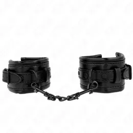 KINK Podesive lisice za ruke Crne 20-30 cm x 6 cm Udoban kroj