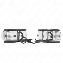 KINK Prozirne podesive lisice za ruke 18-30 cm x 5.5 cm Transparentan dizajn