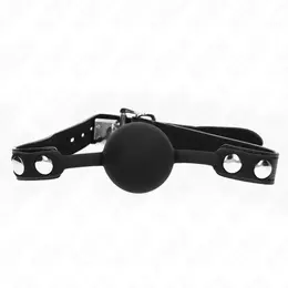 KINK Model 1 Silicone Ball Gag sa Bravom 4cm - Podesiva traka 60cm