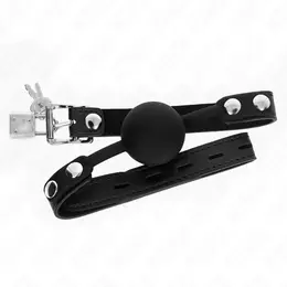 KINK Model 1 Silicone Ball Gag sa Bravom 4cm - Podesiva traka 60cm