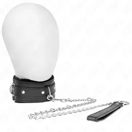KINK Set ogrlice i povodca Crni 65cm Podesiv 36-42cm Visoka udobnost