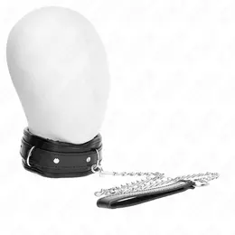 KINK Podesiva metalna ogrlica sa kaišem 65 cm - Model 1, opseg 36.5-50 cm