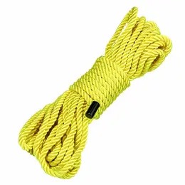CalExotics Boundless Uže 10m Žuto - Izdržljiv bondage dodatak