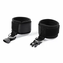 OHMAMA Neoprenske lisice za ruke podesive 22-34cm Crne