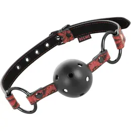 Begme Red Edition Vegan Leather Breathable Jaw Restraint 65cm