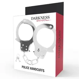Darkness Metalne lisice za vezivanje sa ključevima - Siguran čelični sistem zaključavanja