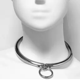 METAL HARD Stainless Steel Collar 10.5cm with Combination Lock & Ring