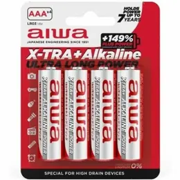 AIWA X-TRA alkalne AAA LR03 baterije pakovanje od 4 visoke performanse
