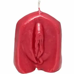Diablo Picante Decorative Red Candle - Anatomic Party Design, Large Size