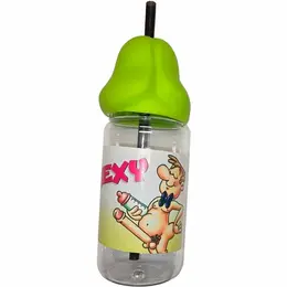 Diablo Picante Party Bottle 360ml Green Cap - Humorous Event Accessory