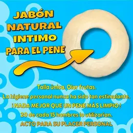 Diablo Picante Blue Perfumed Hygiene Soap 100g - Donut-Shaped Formula