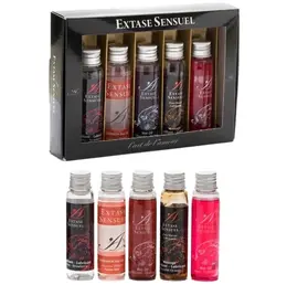 EXTASE SENSUAL Poklon Set Trick or Treat Chest - Mirisna Ulja i Lubrikanti 5x30ml