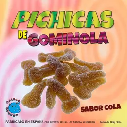 Diablo Goloso Cola Gummy Slices - Fun Cola-Flavoured Jelly Candy Box