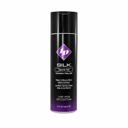 ID Silk Hybrid Lubricant 130ml - Silicone & Water Blend, Natural Touch