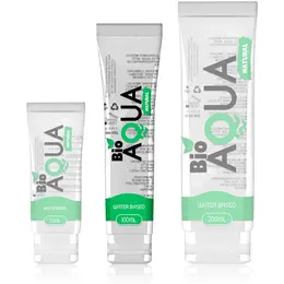 BIOAQUA Water-Based Lubricant 100ml - Natural Ingredients, Neutral & Gentle