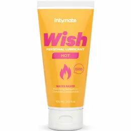 Intymate Wish Hot Water-Based Lubricant Gel 100ml - Biljni ekstrakti, efekat zagrevanja
