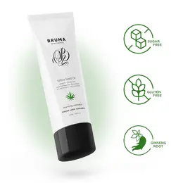 BRUMA Sativa Seed Oil Warming Intimate Gel Cannabis Aroma 100ml