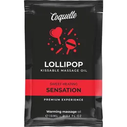 Coquette Chic Desire Pocket Massage Oil Lollipop Aroma Warming 10ml