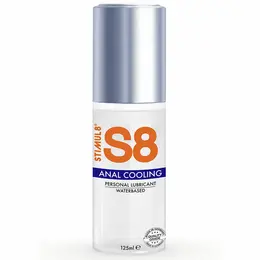 S8 analni lubrikant na vodenoj bazi sa efektom hlađenja 125ml - formula bez parabena