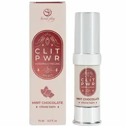 Secret Play Clit Pwr intimni balzam menta čokolada 15ml Airless sistem