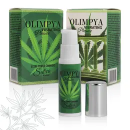 Olimpya Vibrating Pleasure Extra Sativa Cannabis Unisex Stimulating Oil 6ml