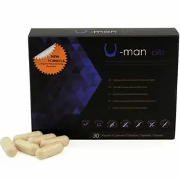 500 Cosmetics U-Man Prirodni Podržavajući Kompleks 30 Kapsula za Muškarce