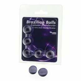 Taloka 5-Piece Brazilian Spheres Gel Lubricant - Electric Vibration Effect