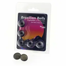 Taloka 5 Brazilian Balls Power Effect Intimate Massage Gel Capsules