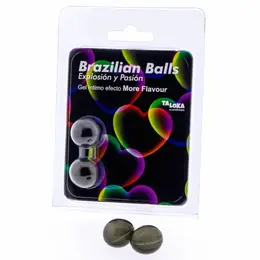Taloka Brazilian Aroma Massage Gel Balls 2-pack, Intense Scented Formula