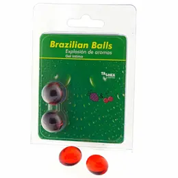 Taloka 2 Brazilian Balls Kapsule sa intimnim gelom miris jagoda i visnja