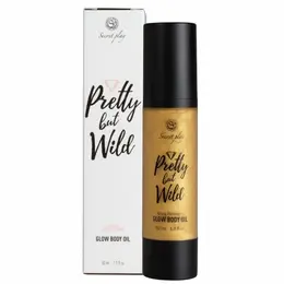 Secret Play Pretty But Wild Glow osvetljavajuće ulje za telo 50ml – Zlatni efekat
